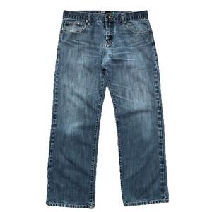 Vintage Oakley Relaxed Baggy Jeans 36x32 Denim Straight Wide Leg